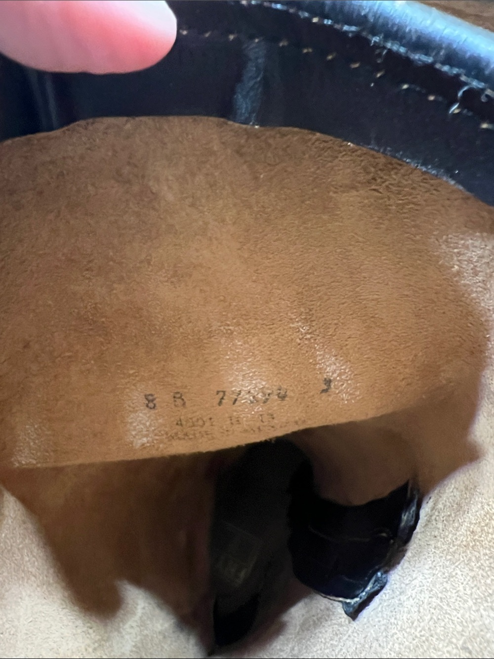 Frye Black Tall Leather Harness Boots - Picture 8 of 8